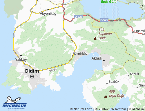 MICHELIN Denizköy map - ViaMichelin