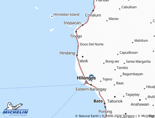 MICHELIN Poblacion 2 map - ViaMichelin