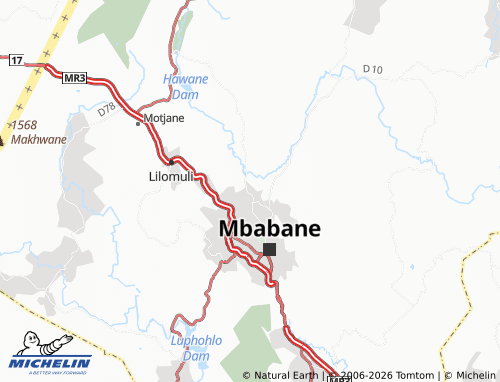 Kaart MICHELIN Thembelihle - ViaMichelin