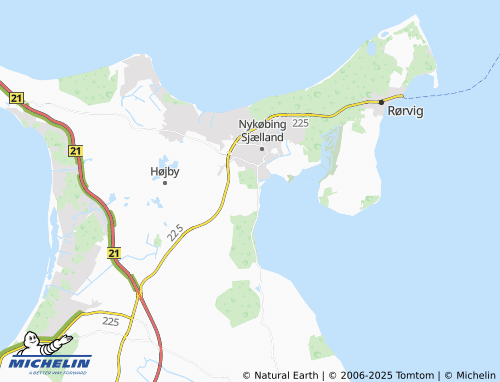 Carte MICHELIN Moseby - ViaMichelin