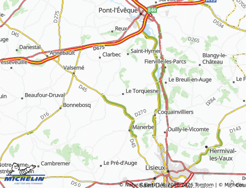 Mapa MICHELIN Le Torquesne - ViaMichelin
