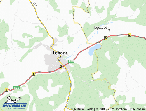 MICHELIN Mosty map - ViaMichelin