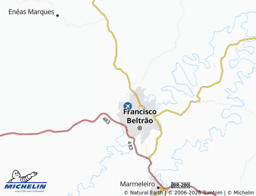 Mappa MICHELIN Pinheirão - ViaMichelin