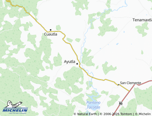 MICHELIN La Esperanza map - ViaMichelin
