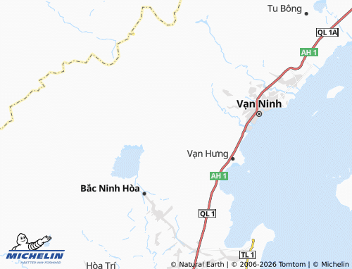 MICHELIN Xuân Sơn map - ViaMichelin