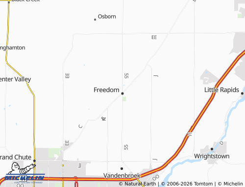 Mappa MICHELIN Freedom - ViaMichelin