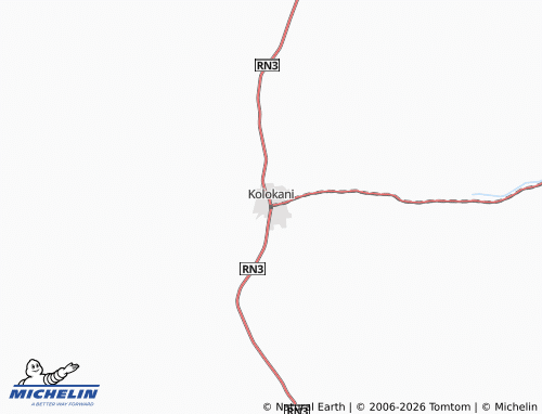 MICHELIN Kolokani map - ViaMichelin