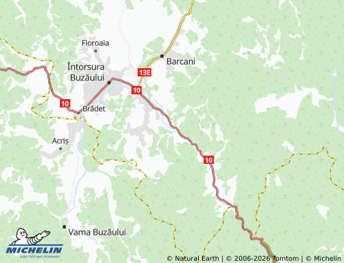 MICHELIN Merișor map - ViaMichelin