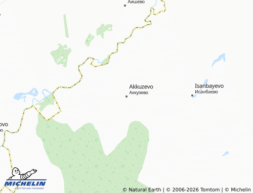 MICHELIN-Landkarte Akkuzevo - ViaMichelin