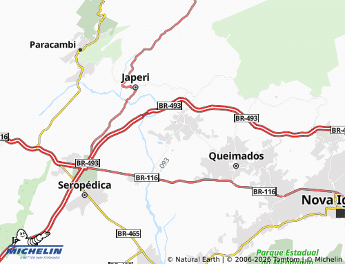 Mapa MICHELIN Mucajá - ViaMichelin