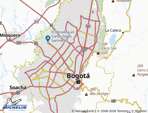 Mapa MICHELIN Popular Modelo - ViaMichelin