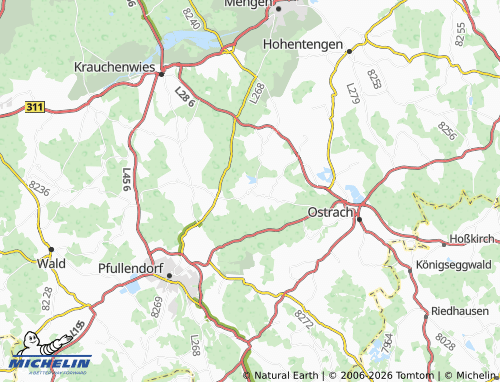 MICHELIN Lausheim map - ViaMichelin