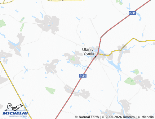 Mappa MICHELIN Rybchyntsi - ViaMichelin