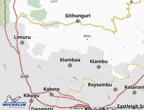 Mapa MICHELIN Cianda - ViaMichelin
