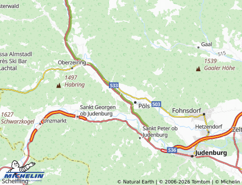MICHELIN-Landkarte Thaling - ViaMichelin