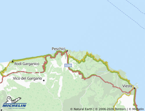 Mapa MICHELIN Coppa di Cielo - ViaMichelin