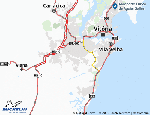 Carte MICHELIN Itapemirim - ViaMichelin
