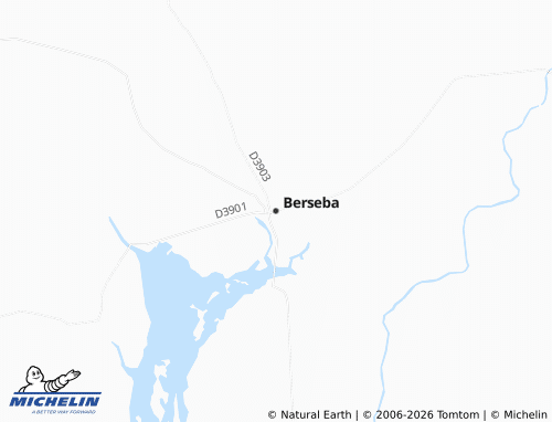 MICHELIN Berseba map - ViaMichelin