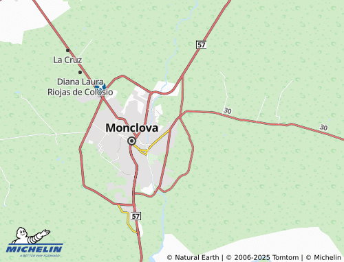 MICHELIN 20 de Noviembre map - ViaMichelin