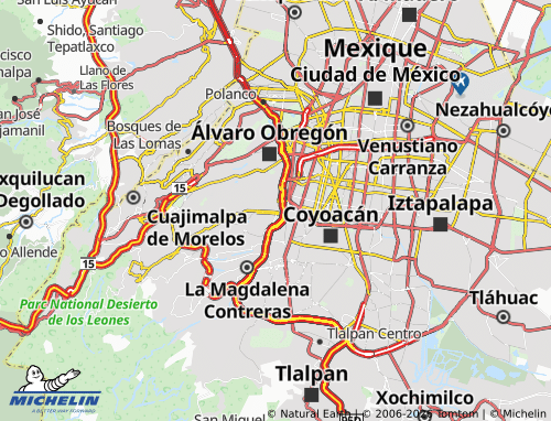MICHELIN-Landkarte Lomas de Plateros - ViaMichelin