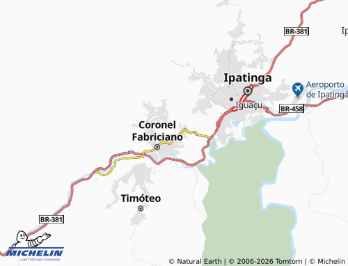 Mapa MICHELIN Lagoa da Mata - ViaMichelin