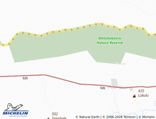 Kaart MICHELIN Gumbu B - ViaMichelin