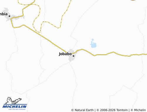 MICHELIN Jobabo map - ViaMichelin