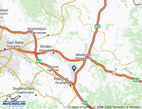 Mapa MICHELIN Bunardjik - ViaMichelin