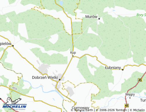 Mapa MICHELIN Kup - ViaMichelin