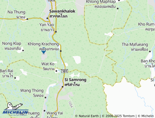 MICHELIN Pak Nam map - ViaMichelin