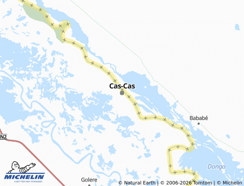 Mapa MICHELIN Cas-Cas - ViaMichelin