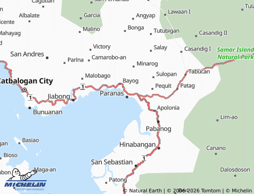 Mappa MICHELIN Paranas - ViaMichelin