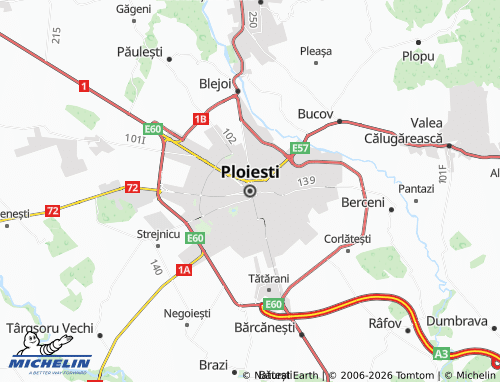 Mappa MICHELIN Ploiesti - ViaMichelin