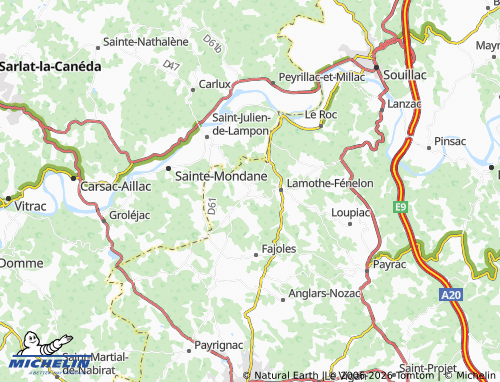 Mappa MICHELIN Masclat - ViaMichelin