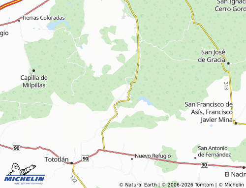 MICHELIN San Agustín map - ViaMichelin