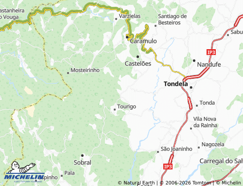Mapa MICHELIN Barreiro dos Besteiros - ViaMichelin