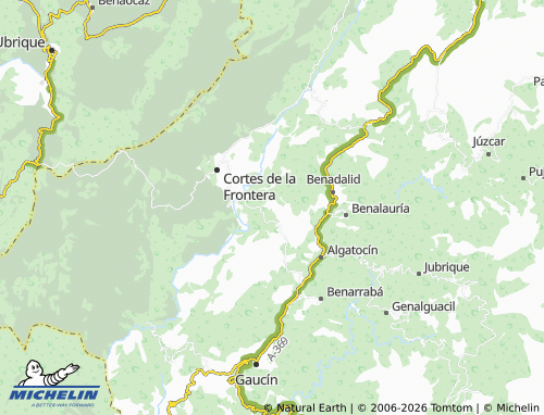 MICHELIN Siete Pilas map - ViaMichelin