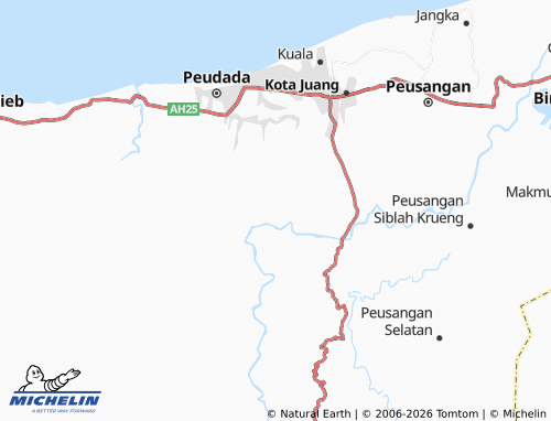 Mapa MICHELIN Simpang Mulia - ViaMichelin