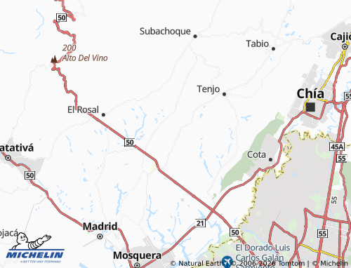 Mapa MICHELIN Carrasquilla - ViaMichelin