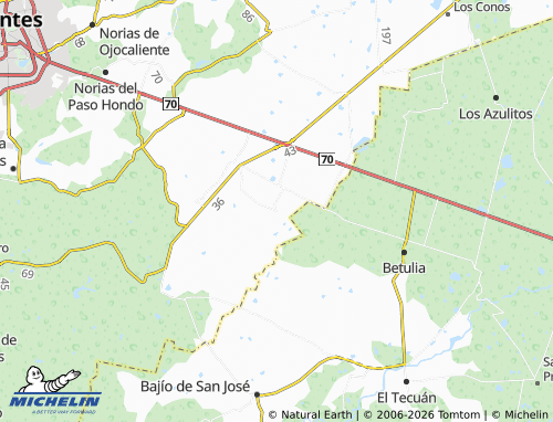 Mappa MICHELIN Soledad de Abajo - ViaMichelin