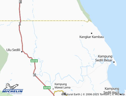 MICHELIN-Landkarte Felda Tenggaroh Selatan - ViaMichelin