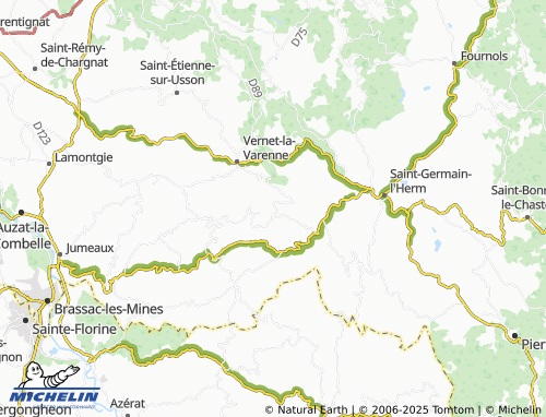 MICHELIN Pinet map - ViaMichelin
