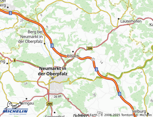 MICHELIN Rödelberg map - ViaMichelin