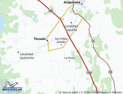 Mappa MICHELIN Cantarranas - ViaMichelin