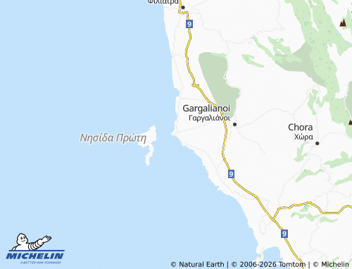 MICHELIN Marathopoli map - ViaMichelin