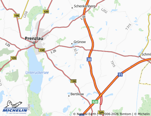 MICHELIN Dreesch map - ViaMichelin