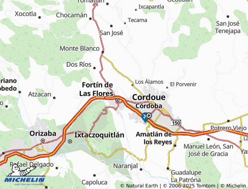 MICHELIN Santa Leticia map - ViaMichelin