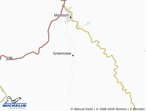 Kaart MICHELIN Greenview - ViaMichelin