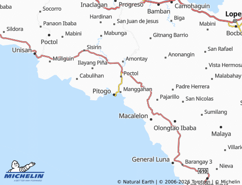 MICHELIN Masaya map - ViaMichelin