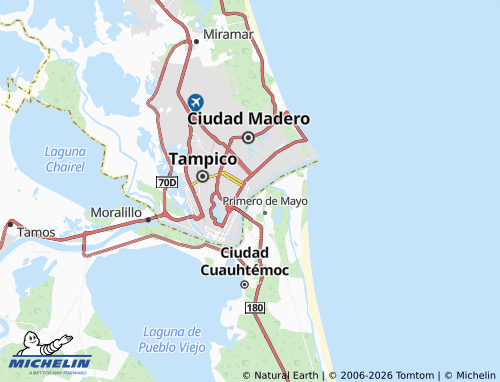 MICHELIN-Landkarte Tinaco - ViaMichelin